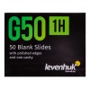 Стекла предметные с лункой Levenhuk G50 1H, 50 шт. модель 73808 от Levenhuk