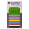 Часы настольные Bresser MyTime Duo LCD, белые модель 74602 от Bresser