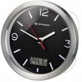 Часы Bresser MyTime Bath RC, водонепроницаемые, черные модель 74611 от Bresser