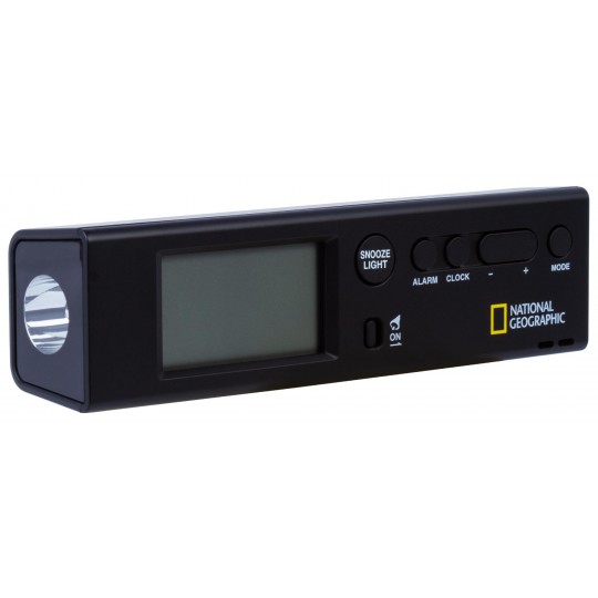 Часы Bresser National Geographic World Time с термометром и фонариком модель 74619 от Bresser
