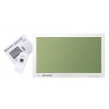Метеостанция (настенные часы) Bresser MyTime Jumbo LCD, белая модель 74647 от Bresser