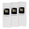 Метеостанция Bresser Thermo Hygro Quadro NLX с тремя датчиками модель 75319 от Bresser