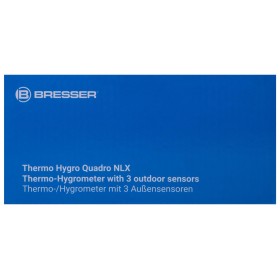 Метеостанция Bresser Thermo Hygro Quadro NLX с тремя датчиками