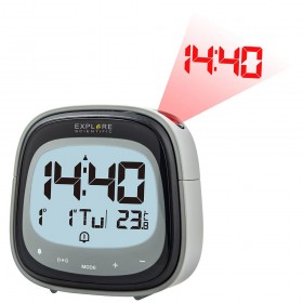 Часы цифровые Explore Scientific с проектором, черные модель 75901 от Explore Scientific