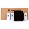 Метеостанция Bresser ClimaTemp Hygro Quadro с тремя датчиками, черная модель 77031 от Bresser