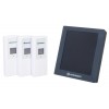 Гигрометр Bresser ClimaTemp Hygro Quadro с тремя датчиками, серый модель 77138 от Bresser