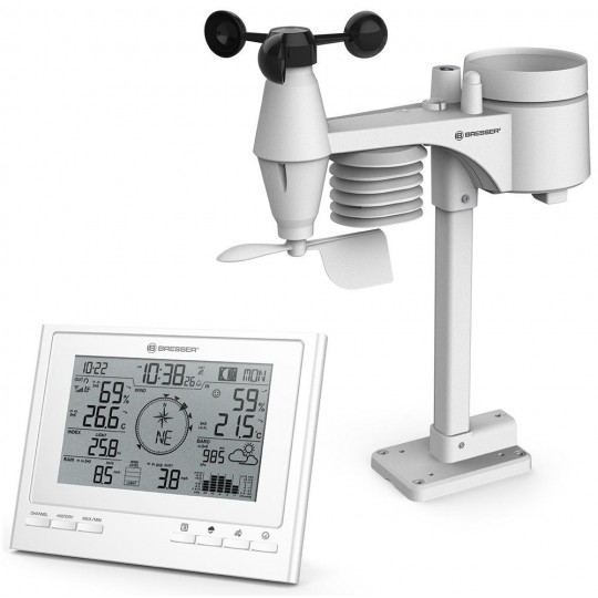Метеостанция Bresser «7 в 1» ClimateScout Exclusive, белая модель 77553 от Bresser