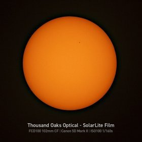 Солнечный фильтр Explore Scientific для телескопов 80–102 мм