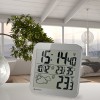 Часы настенные Bresser MyTime LCD, серебристые модель 75697 от Bresser